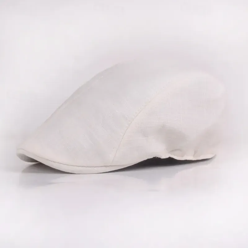 blbugi1676360003945.webp Men's Flat Cap Black White Cotton Fashion Streetwear Stylish 1920s Fashion Outdoor Daily Going out Plain Warm 2025 - Image 1