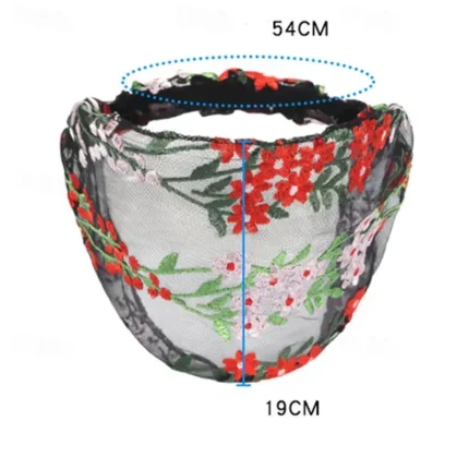 1PC Women's Headbands Hair Band For Street Daily Holiday Birthday Classic Fabric Black White Red 2025 - Image 5