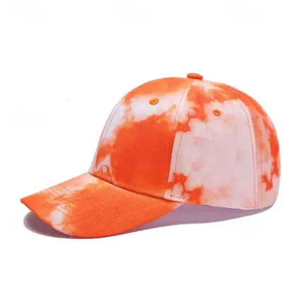 Men's Baseball Cap Sun Hat Trucker Hat White Blue Cotton Adjustable Fashion Daily Wear Festival Tie Dye Casual / Daily 2025 - Image 3