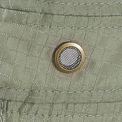 Men's Bucket Hat Sun Hat Light Green Dark Green Polyester Fashion Casual Street Daily Plain Adjustable Sunscreen Breathable 2025 - Image 5