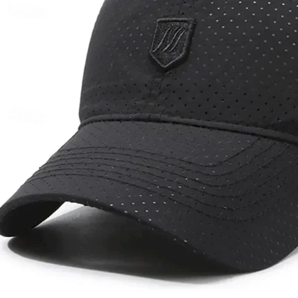 Men's Baseball Cap Sun Hat Trucker Hat Black White Polyester Fashion Casual Street Daily Plain Adjustable Sunscreen Breathable Quick Dry 2025 - Image 5