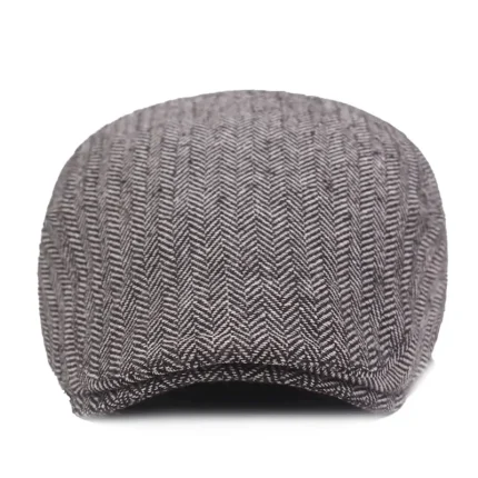 Men's Flat Cap Black Coffee Cotton Streetwear Stylish 1920s Fashion Outdoor Daily Going out Graphic Prints Warm 2025 - Image 5