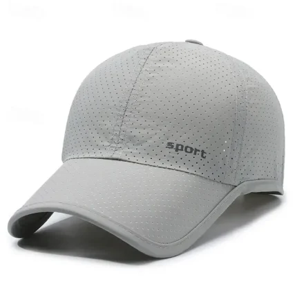 Men's Baseball Cap Sun Hat Trucker Hat Black White Polyester Fashion Casual Street Daily Letter Adjustable Sunscreen Breathable 2025 - Image 3