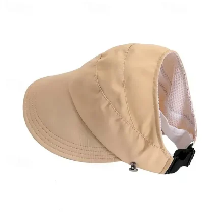 Women's Hat Sun Hat Portable Sun Protection Breathable Street Daily Weekend Pure Color Pure Color 2025 - Image 3